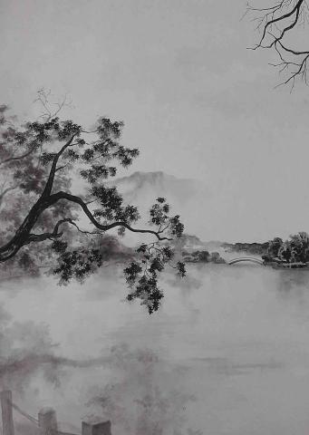 郭沛茹 - 水墨寫生