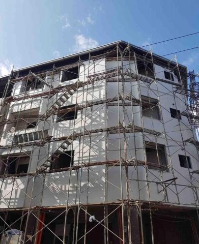 昊漢合業工程有限公司 - 外牆冷彩石噴塗工程