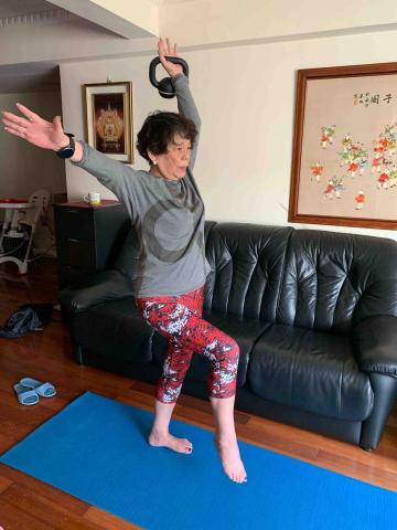 程柏翔 - 平衡訓練