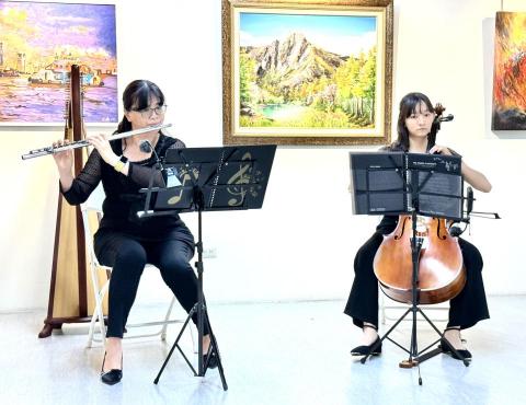 眷戀樂坊 - 高雄市大社區觀音山藝術協會展場受邀演出