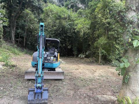 昇岳工程行(怪手整地.打除) - 私人山坡地 整地