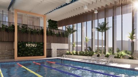 閣雅設計 - 3D透視-學校泳池