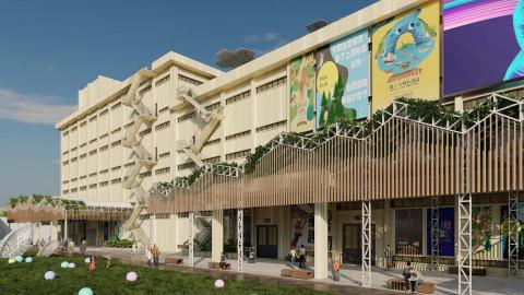 閣雅設計 - 3D透視-兒童探索館提案