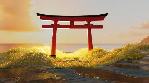 吳心琳 - 3D建模場景圖