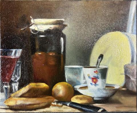 陳昕恩 - 油畫臨摹作品