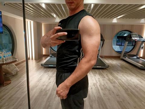 健身顧問 Arthur - 鍛練時照片