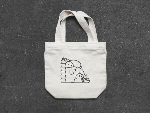 Lago - LOGO設計-帆布提袋