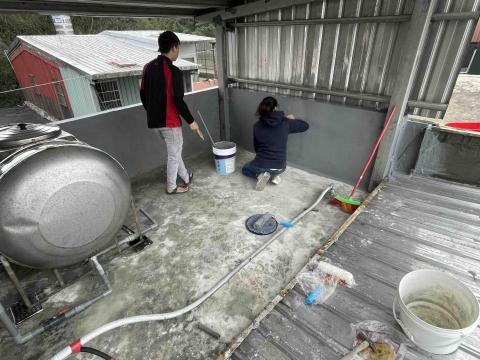 賴鴻瑋 - 頂樓防水施作