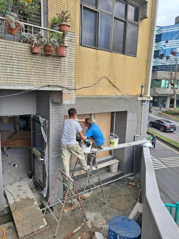 嵐玥工程 - 外牆防水及二丁掛