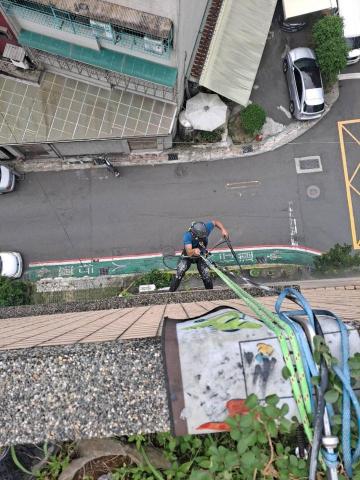 嵐玥工程 - 蜘蛛人外牆修繕