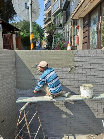 嵐玥工程 - 外牆二丁掛