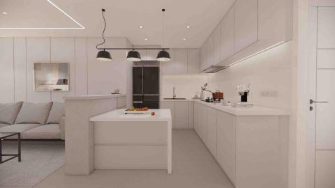 泓俊有限公司 - 開放式廚房裝修照