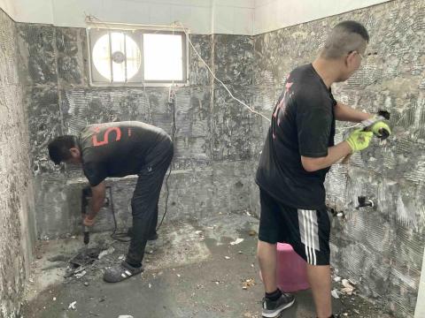 五一磁磚工程 - 剔除