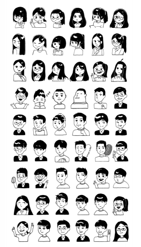 陳姸彤 - 人物塗鴉