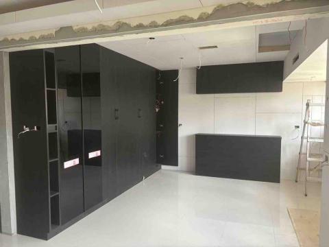 邱小姐 - 衣櫃、吊櫃、床頭櫃、冷氣盒、窗簾盒、包樑