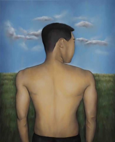 陳柏宇 - 油畫系列作品 望 80*65cm