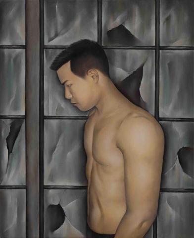 陳柏宇 - 油畫系列作品 凅 80*65cm