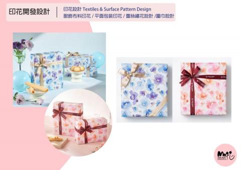 山花設計 - 日本 yokumoku 包裝紙設計