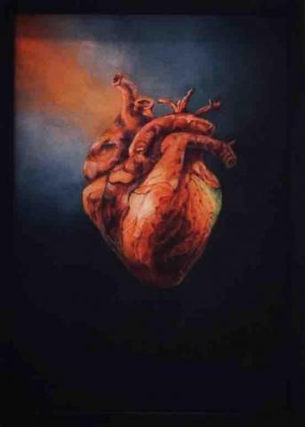 陳柏宇 - 壓克力、木紙板  真實 52*38cm