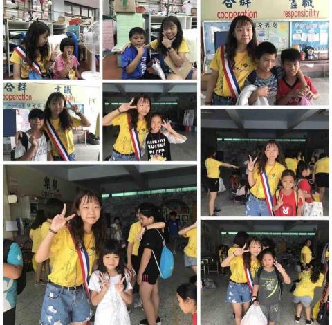 陳苡禎 -  英語生活營孩童合影