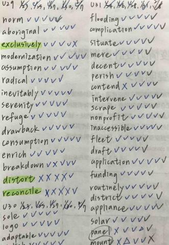 李宣瑩 - 英文單字A4紙學習法