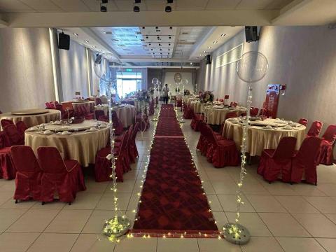 花妍婚禮佈置 - 波波球走道燈