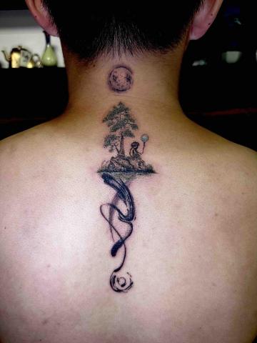 山澗墨野。樂 - 