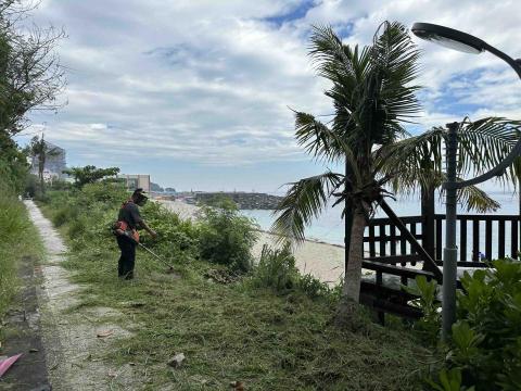 萬宇工程有限公司 - 小琉球海堤維護