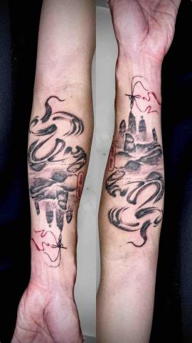 山澗墨野。樂 - 