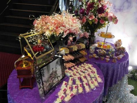 花妍婚禮佈置 - 主題點心吧台設計