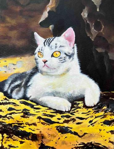 王芊喜 - 油畫12F