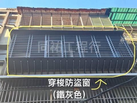 同祐工程行 - 【穿梭防盜窗】-鐵灰色