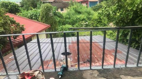 綋聖 - 7/4六龜做防水、油漆鐵皮屋