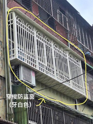 同祐工程行 - 【穿梭防盜窗】-牙白色