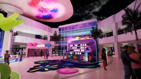 第六感建模工作室 - 協助高屹有限公司建模渲染林口三井聖誕節布置