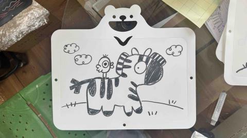 姚采伶 - 兒童蠟筆畫