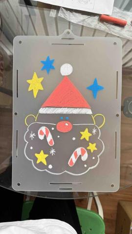 姚采伶 - 蠟筆畫（成堡國際兒童美術）