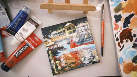 姚采伶 - 壓克力畫