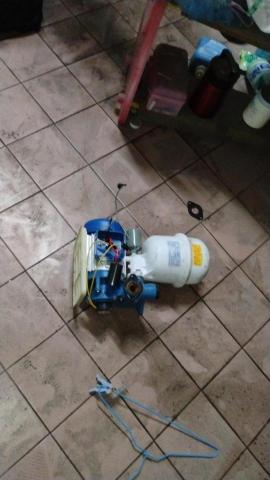 煜伸水和電維修 - 加壓馬達更換安裝。