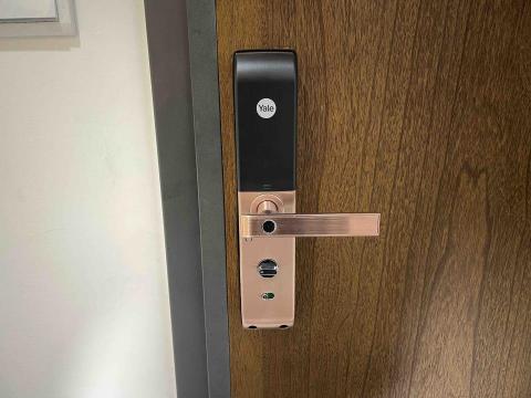 鎖固電子鎖專業代工 - 主鎖施工後