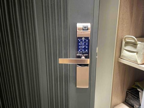 鎖固電子鎖專業代工 - 主鎖施工後