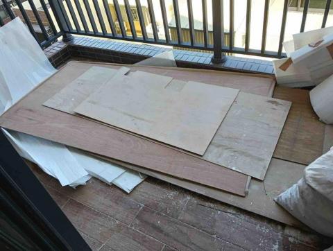 億鈔企業社 - 高雄裝潢廢棄物清理前