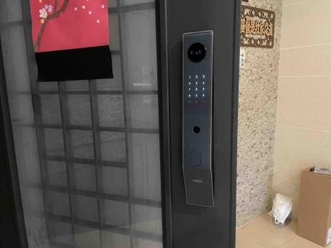 鎖固電子鎖專業代工 - 主鎖施工後