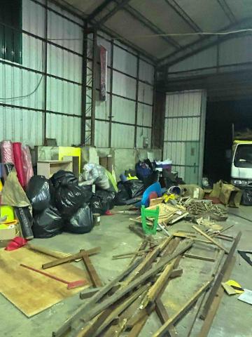 億鈔企業社 - 台南工廠退租清運前