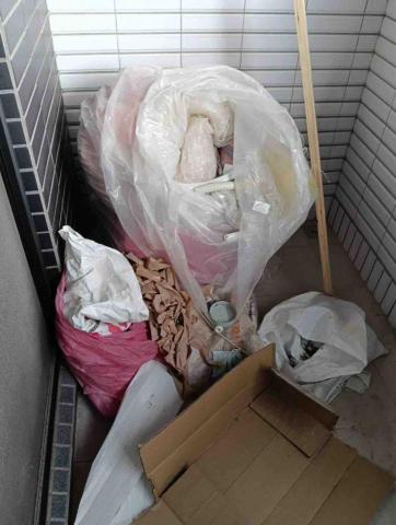 億鈔企業社 - 高雄裝潢廢棄物清理前