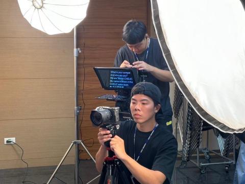 羅章 - 商案拍攝幕後