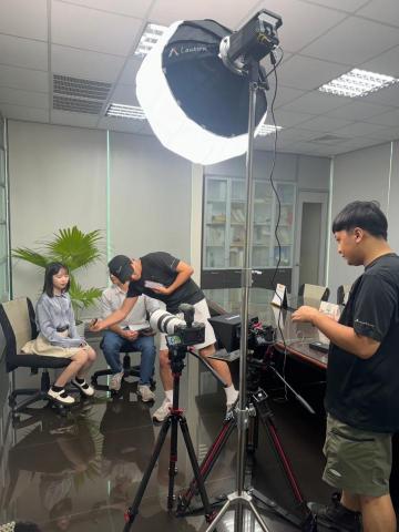 羅章 - 商案拍攝幕後