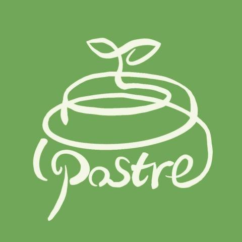 卡米諾Camizo - ▪️Logo設計-甜點店-綠草 Postre