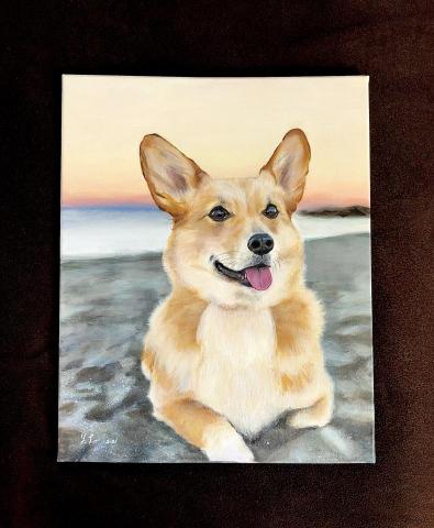 羅媛元 - 壓克力手繪作品