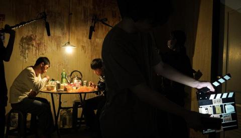 林岳廷 - 世新廣電《懺悔錄》劇組側拍